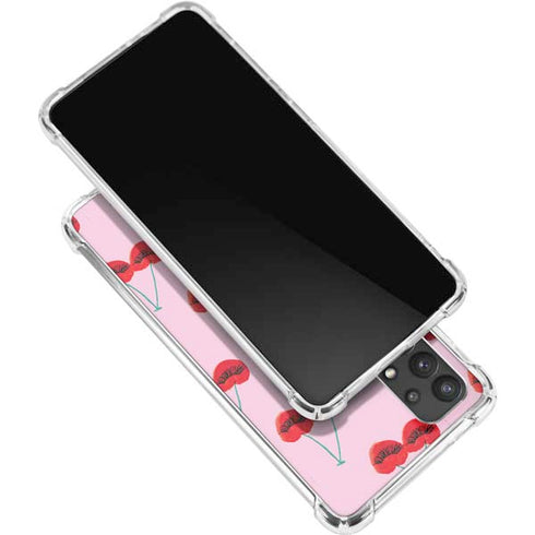 Bouffants and Broken Hearts Cherry Lash Galaxy A32 5G Clear Case