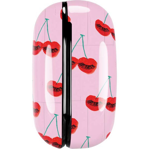 Bouffants and Broken Hearts Cherry Lash Galaxy Buds Pro Skin