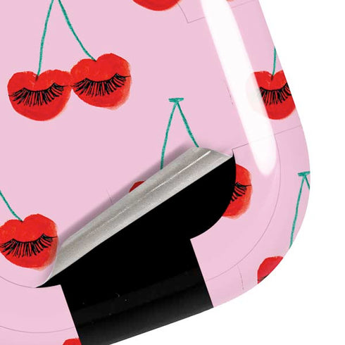Bouffants and Broken Hearts Cherry Lash Galaxy Buds Pro Skin