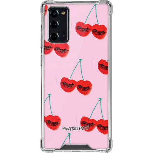 Bouffants and Broken Hearts Cherry Lash Galaxy Note20 5G Clear Case