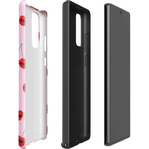 Bouffants and Broken Hearts Cherry Lash Galaxy Note20 5G Pro Case