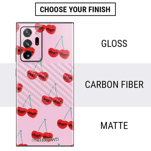 Bouffants and Broken Hearts Cherry Lash Galaxy Note20 Ultra 5G Skin