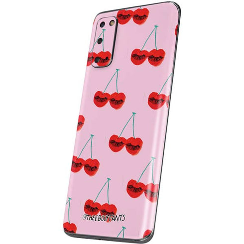 Bouffants and Broken Hearts Cherry Lash Galaxy S20 Skin