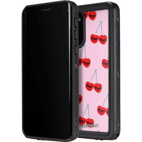 Bouffants and Broken Hearts Cherry Lash Galaxy S20 Waterproof Case