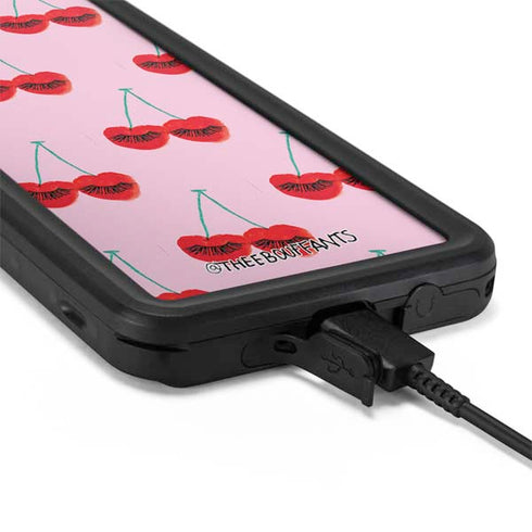 Bouffants and Broken Hearts Cherry Lash Galaxy S20 Waterproof Case