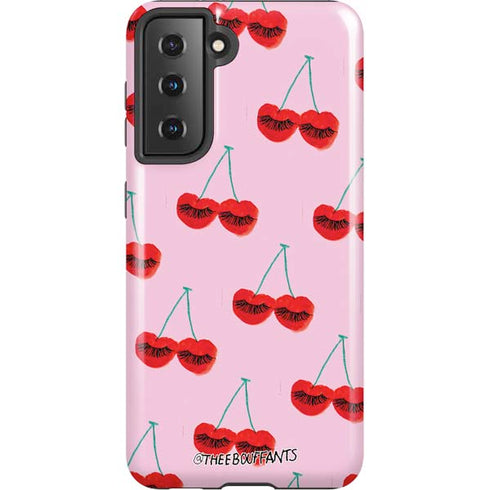Bouffants and Broken Hearts Cherry Lash Galaxy S21 5G Pro Case