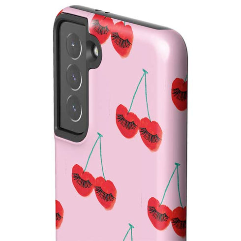 Bouffants and Broken Hearts Cherry Lash Galaxy S21 5G Pro Case