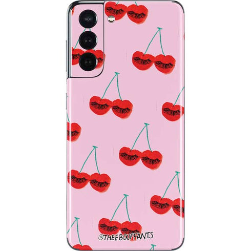 Bouffants and Broken Hearts Cherry Lash Galaxy S21 5G Skin