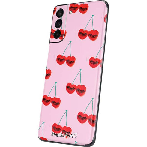 Bouffants and Broken Hearts Cherry Lash Galaxy S21 5G Skin
