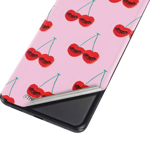 Bouffants and Broken Hearts Cherry Lash Galaxy S21 5G Skin