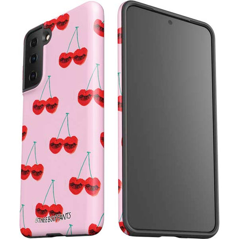 Bouffants and Broken Hearts Cherry Lash Galaxy S21 FE Pro Case