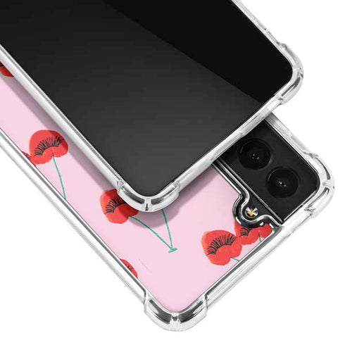 Bouffants and Broken Hearts Cherry Lash Galaxy S21 Plus 5G Clear Case