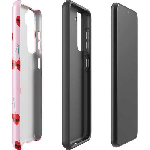 Bouffants and Broken Hearts Cherry Lash Galaxy S21 Plus 5G Pro Case