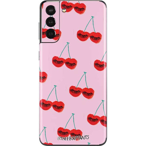 Bouffants and Broken Hearts Cherry Lash Galaxy S21 Plus 5G Skin