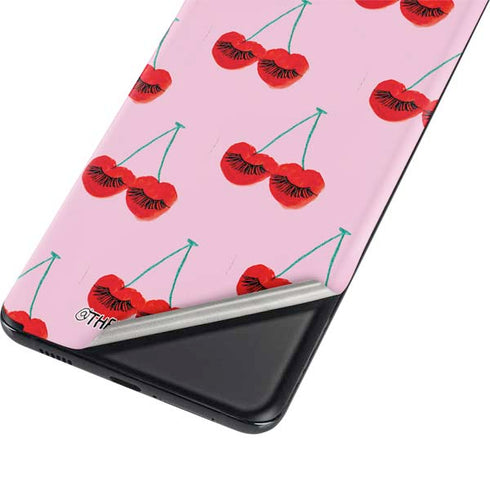 Bouffants and Broken Hearts Cherry Lash Galaxy S21 Plus 5G Skin