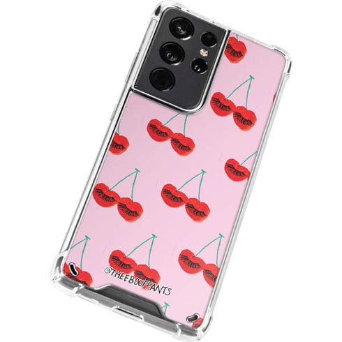 Bouffants and Broken Hearts Cherry Lash Galaxy S21 Ultra 5G Clear Case