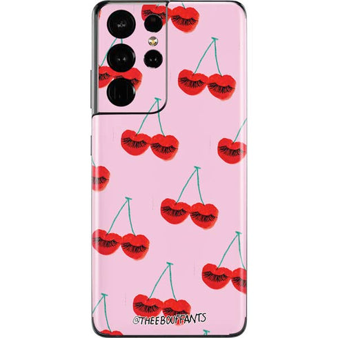Bouffants and Broken Hearts Cherry Lash Galaxy S21 Ultra 5G Skin