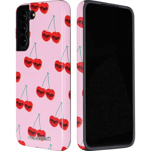Bouffants and Broken Hearts Cherry Lash Galaxy S22 Pro Case