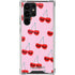 Bouffants and Broken Hearts Cherry Lash Galaxy S22 Ultra Clear Case