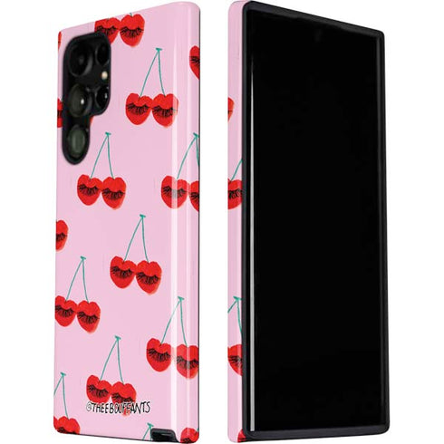 Bouffants and Broken Hearts Cherry Lash Galaxy S22 Ultra Pro Case