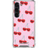 Bouffants and Broken Hearts Cherry Lash Galaxy S23 Clear Case