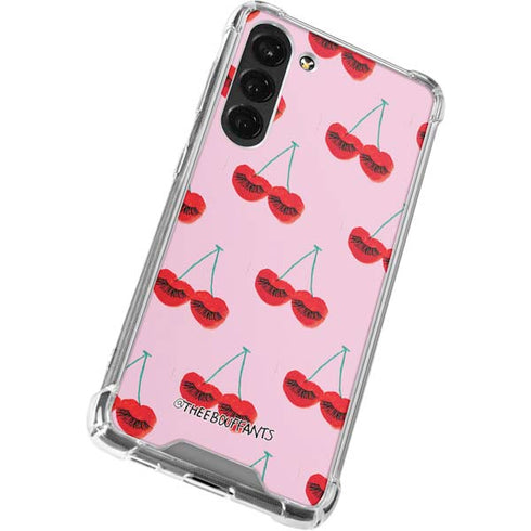 Bouffants and Broken Hearts Cherry Lash Galaxy S23 Plus Clear Case
