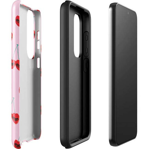 Bouffants and Broken Hearts Cherry Lash Galaxy S23 Plus Pro Case