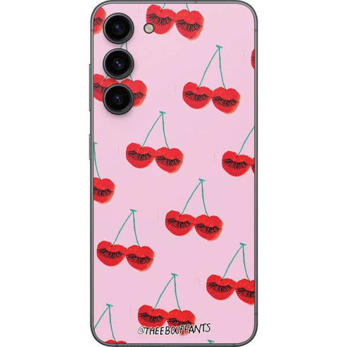 Bouffants and Broken Hearts Cherry Lash Galaxy S23 Plus Skin