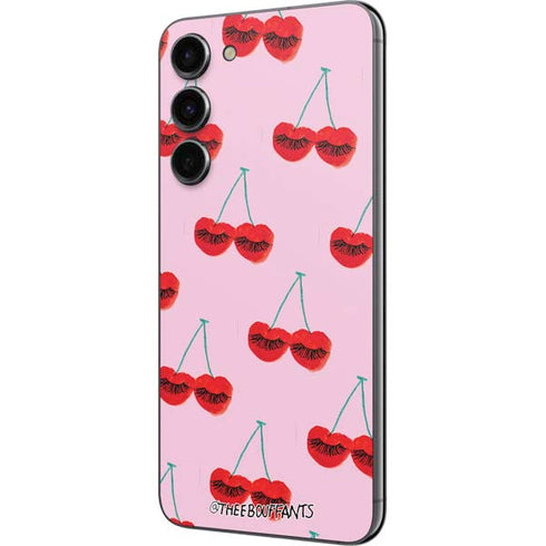 Bouffants and Broken Hearts Cherry Lash Galaxy S23 Plus Skin