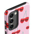 Bouffants and Broken Hearts Cherry Lash Galaxy S23 Pro Case