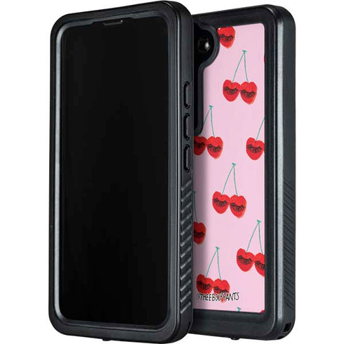 Bouffants and Broken Hearts Cherry Lash Galaxy S23 Waterproof Case