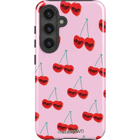 Bouffants and Broken Hearts Cherry Lash Galaxy S24 Impact Case
