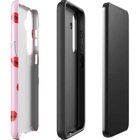 Bouffants and Broken Hearts Cherry Lash Galaxy S24 Impact Case