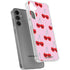 Bouffants and Broken Hearts Cherry Lash Galaxy S24 Plus Clear Case