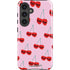 Bouffants and Broken Hearts Cherry Lash Galaxy S24 Plus Impact Case