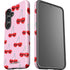 Bouffants and Broken Hearts Cherry Lash Galaxy S24 Plus Impact Case