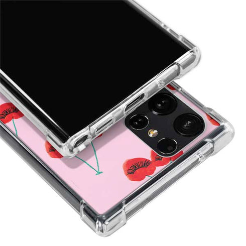 Bouffants and Broken Hearts Cherry Lash Galaxy S24 Ultra Clear Case