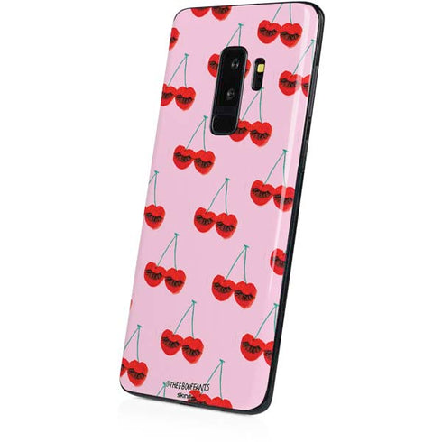 Bouffants and Broken Hearts Cherry Lash Galaxy S9 Plus Skin