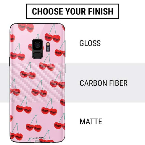 Bouffants and Broken Hearts Cherry Lash Galaxy S9 Skin