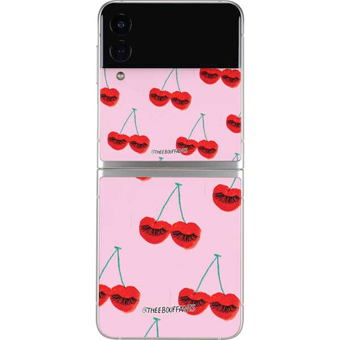 Bouffants and Broken Hearts Cherry Lash Galaxy Z Flip4 5G Skin