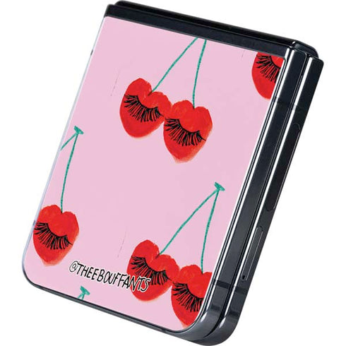 Bouffants and Broken Hearts Cherry Lash Galaxy Z Flip5 5G Skin