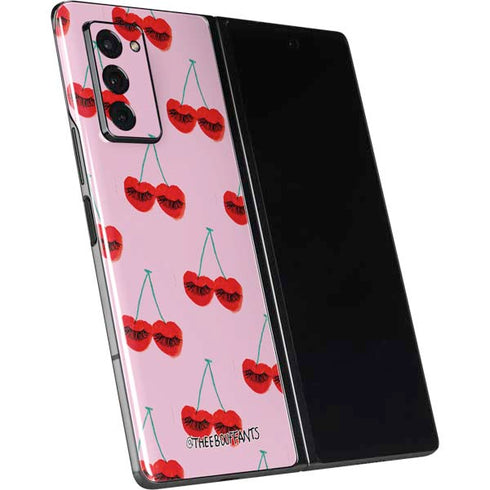 Bouffants and Broken Hearts Cherry Lash Galaxy Z Fold2 5G Skin