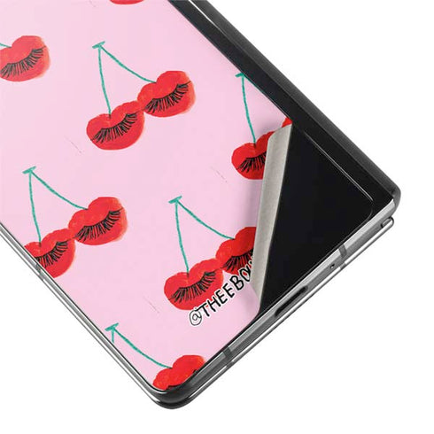 Bouffants and Broken Hearts Cherry Lash Galaxy Z Fold2 5G Skin