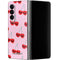 Bouffants and Broken Hearts Cherry Lash Galaxy Z Fold4 5G Skin