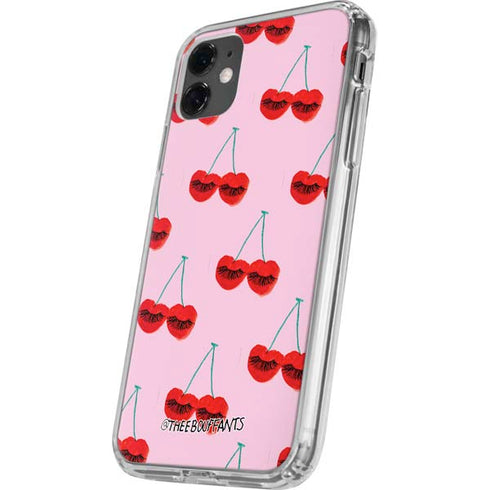 Bouffants and Broken Hearts Cherry Lash iPhone 11 Clear Case