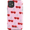 Bouffants and Broken Hearts Cherry Lash iPhone 11 Impact Case