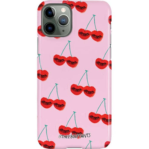 Bouffants and Broken Hearts Cherry Lash iPhone 11 Pro Lite Case