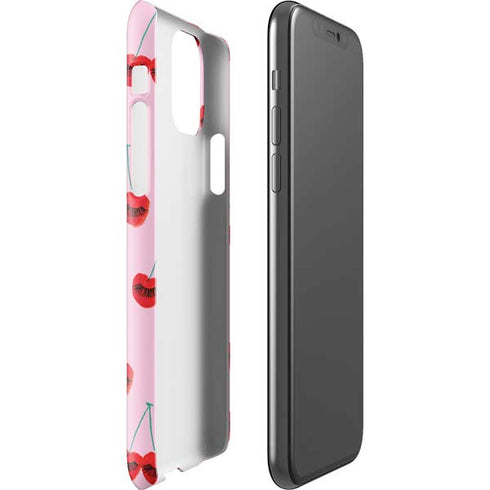 Bouffants and Broken Hearts Cherry Lash iPhone 11 Pro Lite Case