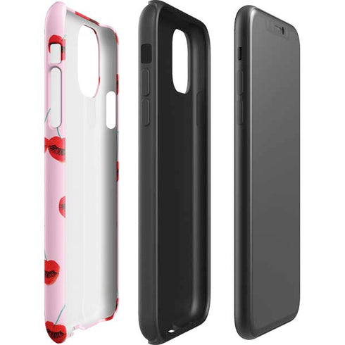 Bouffants and Broken Hearts Cherry Lash iPhone 11 Pro Max Impact Case