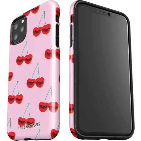 Bouffants and Broken Hearts Cherry Lash iPhone 11 Pro Max Impact Case